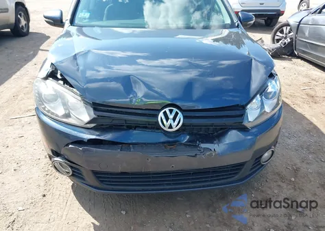 2012 Volkswagen Golf Tdi 4-Door from USA, damaged, VIN WVWNM7AJ3CW290603